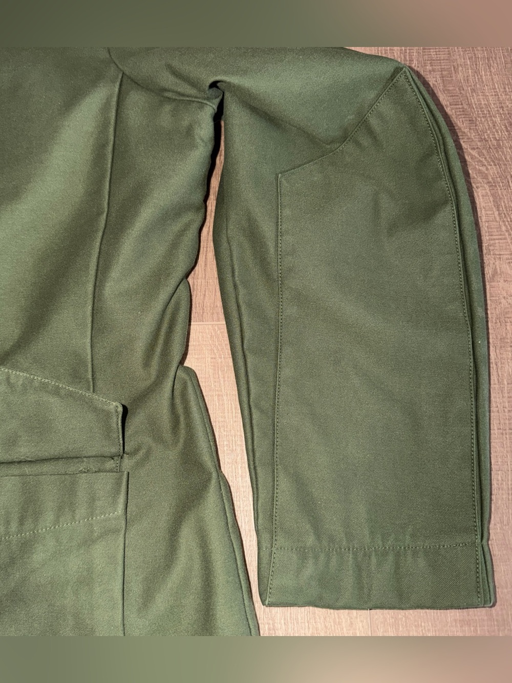 Vintage 1968 Swedish Army Military Green Jacket E 104 Chest 48” Chore Hunting - Picture 9 of 16